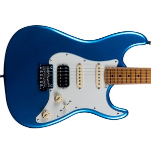 Jet Guitars JS-400 LPB Roasted Maple HSS - Lake Placid Blue